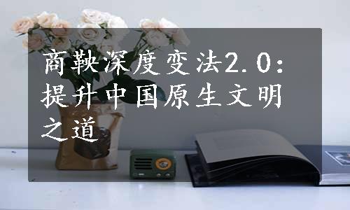 商鞅深度变法2.0：提升中国原生文明之道