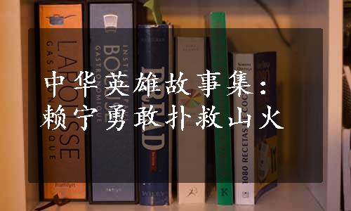 中华英雄故事集：赖宁勇敢扑救山火