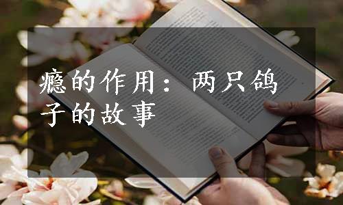 瘾的作用：两只鸽子的故事