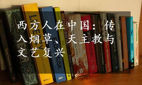 西方人在中国：传入烟草、天主教与文艺复兴