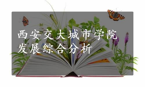 西安交大城市学院发展综合分析