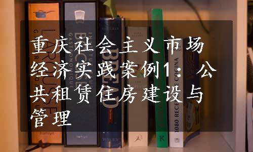 重庆社会主义市场经济实践案例1：公共租赁住房建设与管理