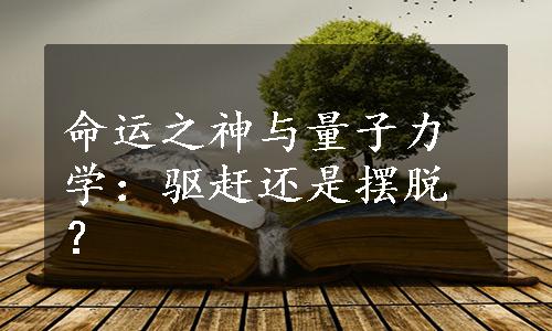 命运之神与量子力学：驱赶还是摆脱？