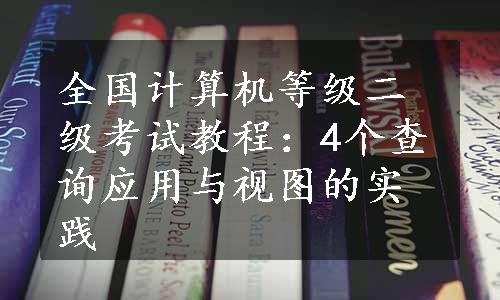 全国计算机等级二级考试教程：4个查询应用与视图的实践