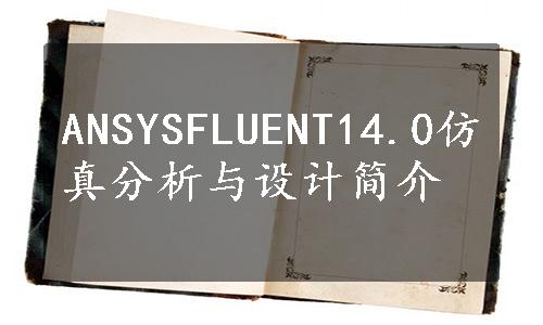 ANSYSFLUENT14.0仿真分析与设计简介