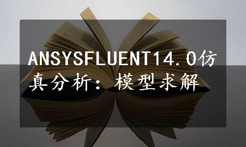 ANSYSFLUENT14.0仿真分析：模型求解