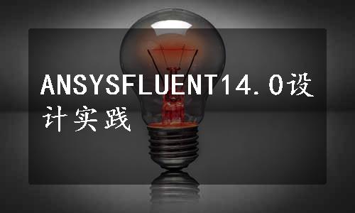 ANSYSFLUENT14.0设计实践