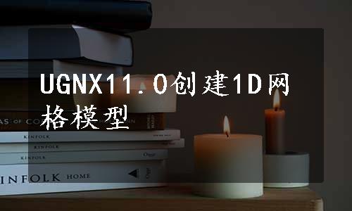 UGNX11.0创建1D网格模型