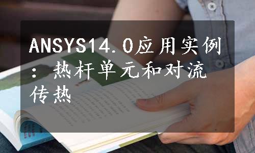 ANSYS14.0应用实例：热杆单元和对流传热