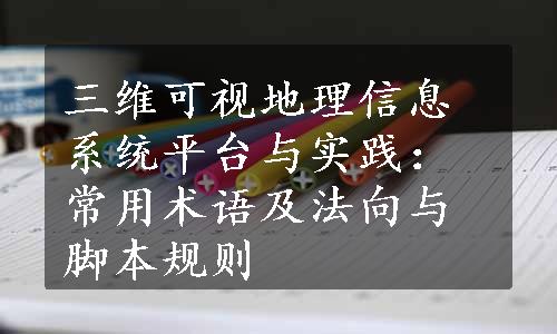 三维可视地理信息系统平台与实践：常用术语及法向与脚本规则