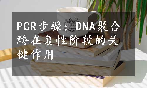 PCR步骤：DNA聚合酶在复性阶段的关键作用