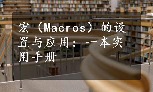 宏（Macros）的设置与应用：一本实用手册