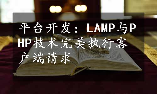 平台开发：LAMP与PHP技术完美执行客户端请求