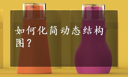 如何化简动态结构图？