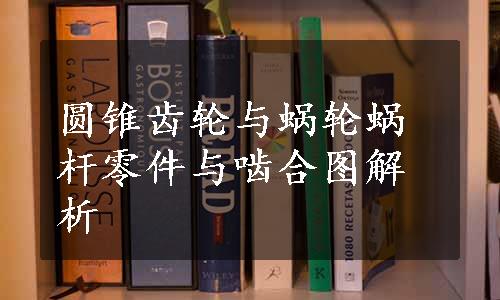 圆锥齿轮与蜗轮蜗杆零件与啮合图解析