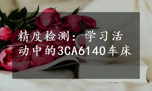 精度检测：学习活动中的3CA6140车床