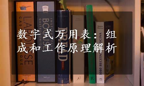 数字式万用表：组成和工作原理解析