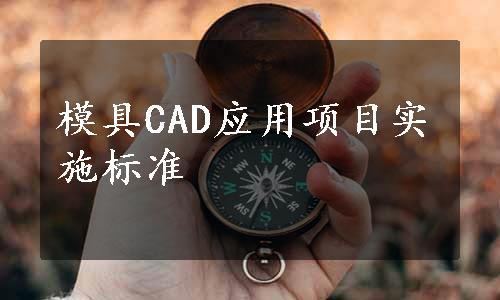 模具CAD应用项目实施标准