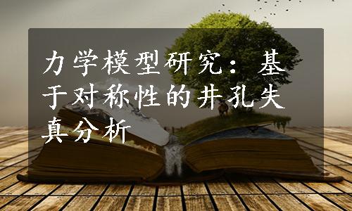 力学模型研究：基于对称性的井孔失真分析