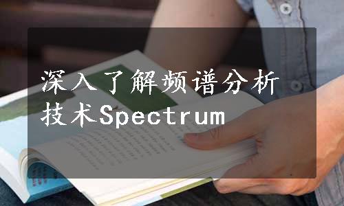 深入了解频谱分析技术Spectrum