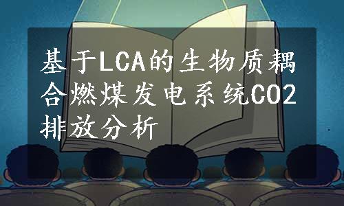 基于LCA的生物质耦合燃煤发电系统CO2排放分析