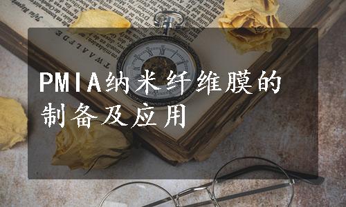 PMIA纳米纤维膜的制备及应用