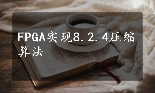 FPGA实现8.2.4压缩算法