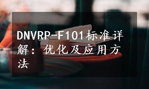 DNVRP-F101标准详解：优化及应用方法