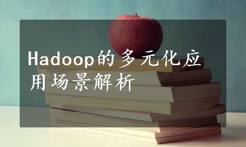 Hadoop的多元化应用场景解析