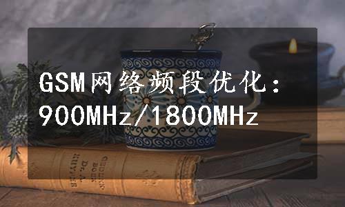 GSM网络频段优化：900MHz/1800MHz