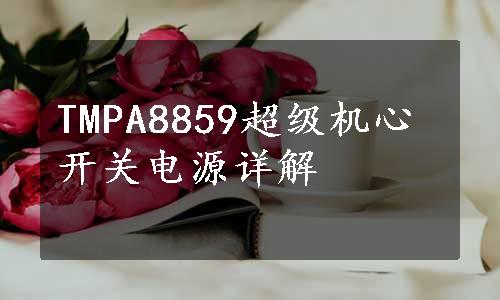 TMPA8859超级机心开关电源详解