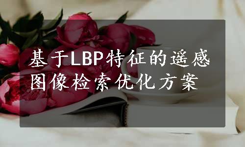 基于LBP特征的遥感图像检索优化方案