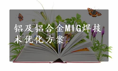 铝及铝合金MIG焊技术优化方案