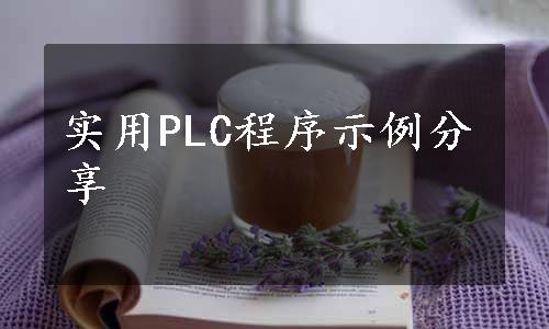 实用PLC程序示例分享