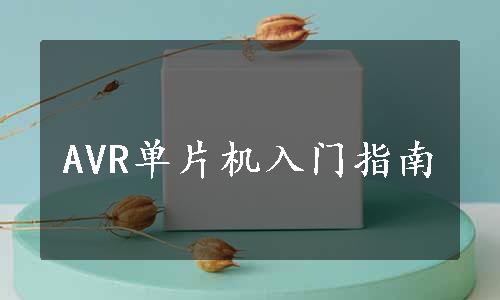 AVR单片机入门指南