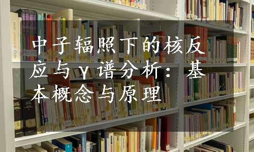 中子辐照下的核反应与γ谱分析：基本概念与原理