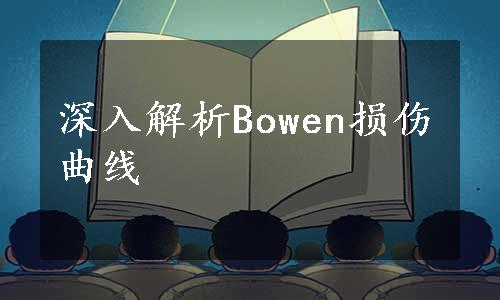 深入解析Bowen损伤曲线