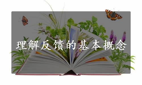 理解反馈的基本概念