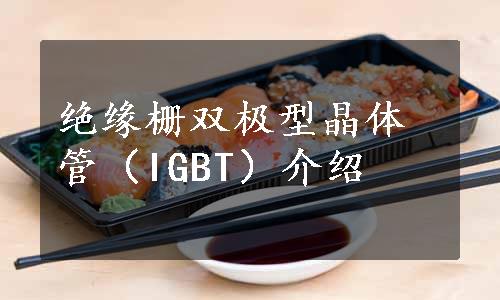 绝缘栅双极型晶体管（IGBT）介绍