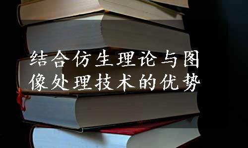 结合仿生理论与图像处理技术的优势