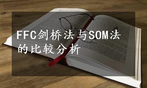 FFC剑桥法与SOM法的比较分析