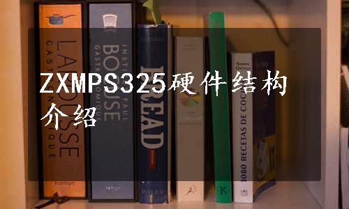 ZXMPS325硬件结构介绍
