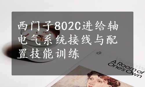 西门子802C进给轴电气系统接线与配置技能训练