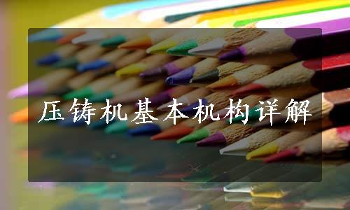 压铸机基本机构详解