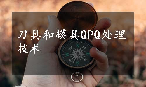 刀具和模具QPQ处理技术