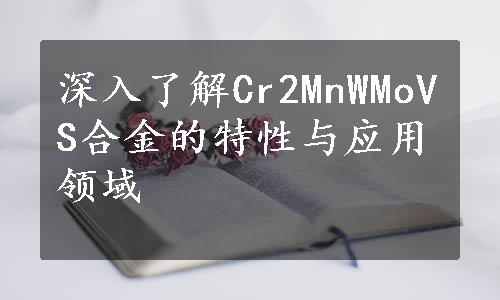 深入了解Cr2MnWMoVS合金的特性与应用领域