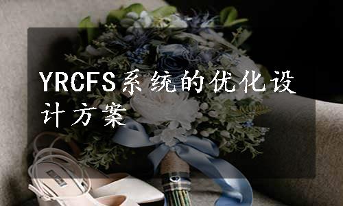 YRCFS系统的优化设计方案