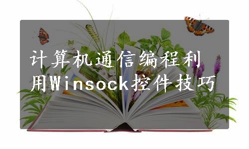 计算机通信编程利用Winsock控件技巧