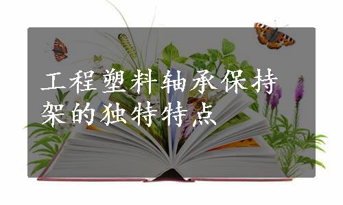 工程塑料轴承保持架的独特特点