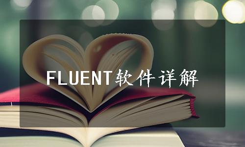 FLUENT软件详解